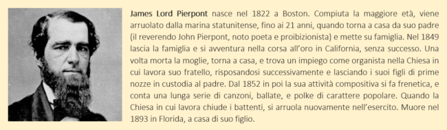 breve biografia di James Lord Pierpont