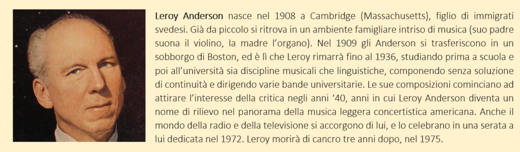 biografia breve di Leroy Anderson