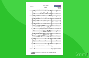 Star Wars (colonna sonora di john williams) - partitura per orchestra scolastica