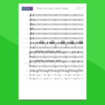 While My Guitar Gently Weeps - Partitura gratis per orchestra scolastica