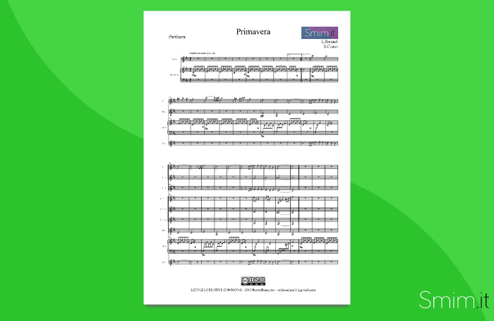 Ludovico Einaudi - Partitura Gratis per Orchestra Scolastica