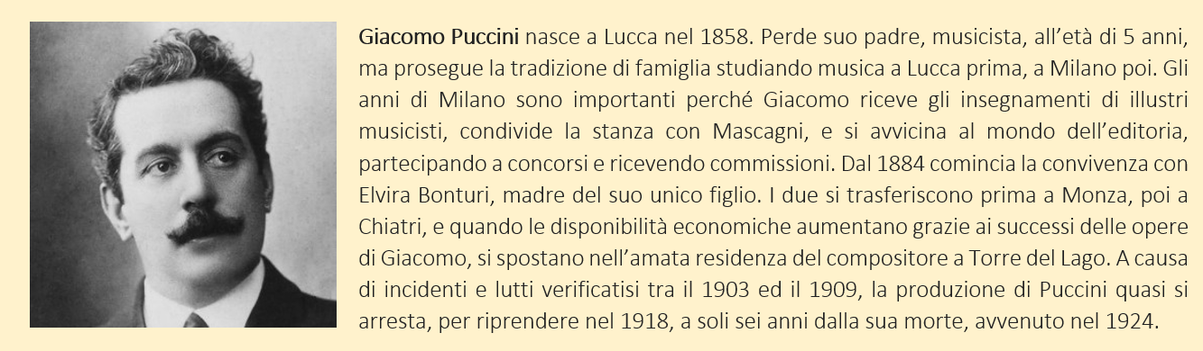 Puccini, Giacomo - biografia breve