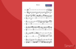 Bolero di Ravel - Spartito gratis per flauto e chitarra