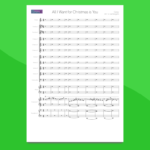 all i want for christmas is you - partitura gratis per orchestra scolastica
