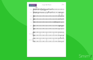 jingle bell rock - partitura gratis per orchestra scolastica