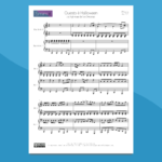 Questo è Halloween (da Nightmare Before Christmas) - spartito gratis per pianoforte a 4 mani