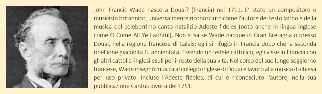Wade, John Francis - biografia breve