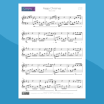 Happy Xmas - Spartito per Pianoforte