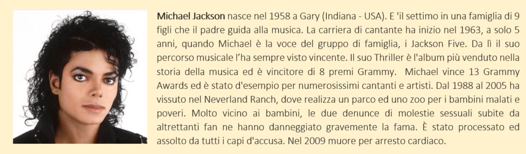 Michael Jackson - Biografia Breve