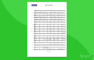 Frozen - Let it Go - Partitura Gratis per Orchestra Scolastica