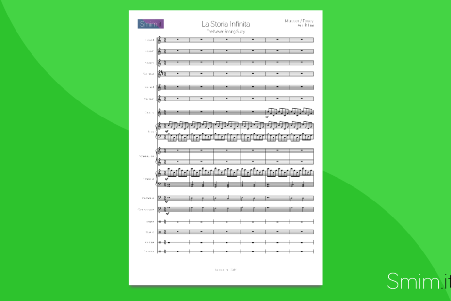 La Storia Infinita | Partitura gratis per orchestra scolastica