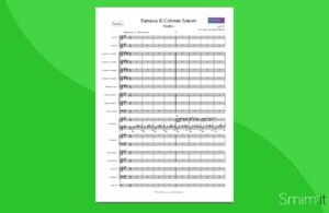 Fantasia di colonne sonore | Partitura gratis per orchestra scolastica