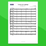 lascia ch'io pianga | partitura gratis