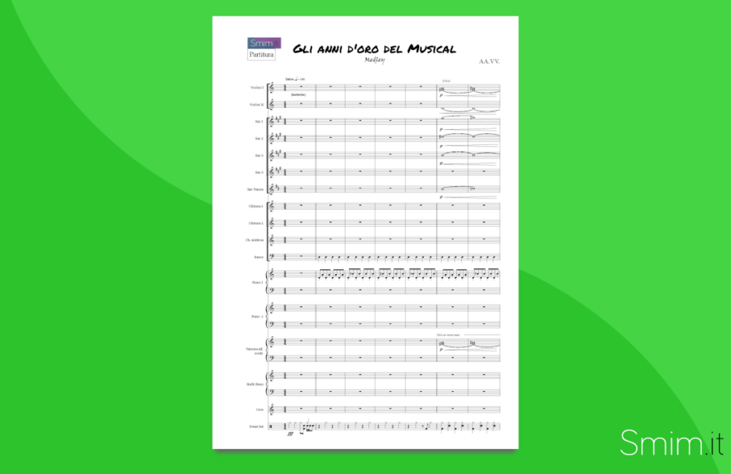 gli anni d'oro del musical (fichera) [orchestra]