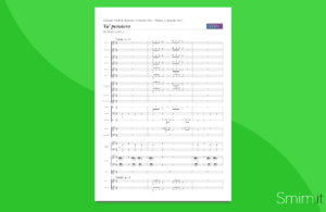 Va Pensiero | Partitura gratis per coro e orchestra scolastica