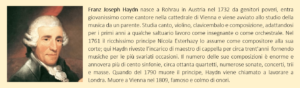 biografia breve di Franz Joseph Haydn