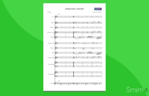 personent hodie | partitura gratis per orchestra di scuola media ad indirizzo musicale
