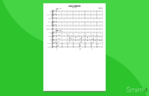 sibelius - valse triste | partitura gratis per orchestra scolastica