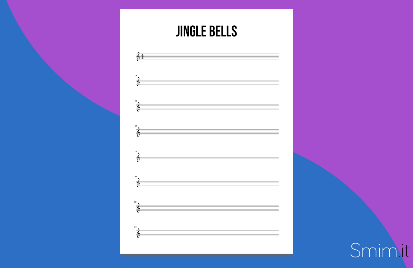 Jingle Bells Note Spartito E Accordi Per Tutti Gli Strumenti