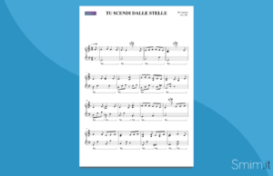 tu scendi dalle stelle | spartito gratis per pianoforte