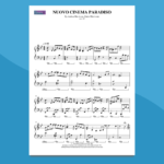 nuovo cinema paradiso | spartito per pianoforte