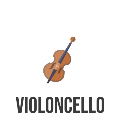 spartito e base musicale per violoncello